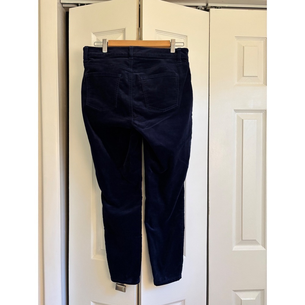 Talbots Flawless Five-Pocket Petite Blue Velvet Jegging – Size 6P - Picture 5 of 5